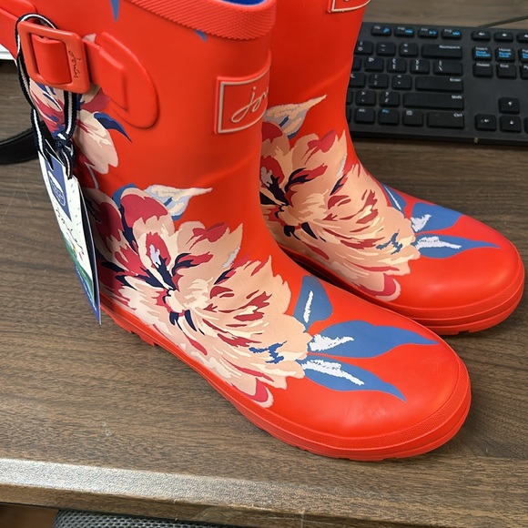 Joules Women's Molly Welly Rain Boot - Picture 5 of 5